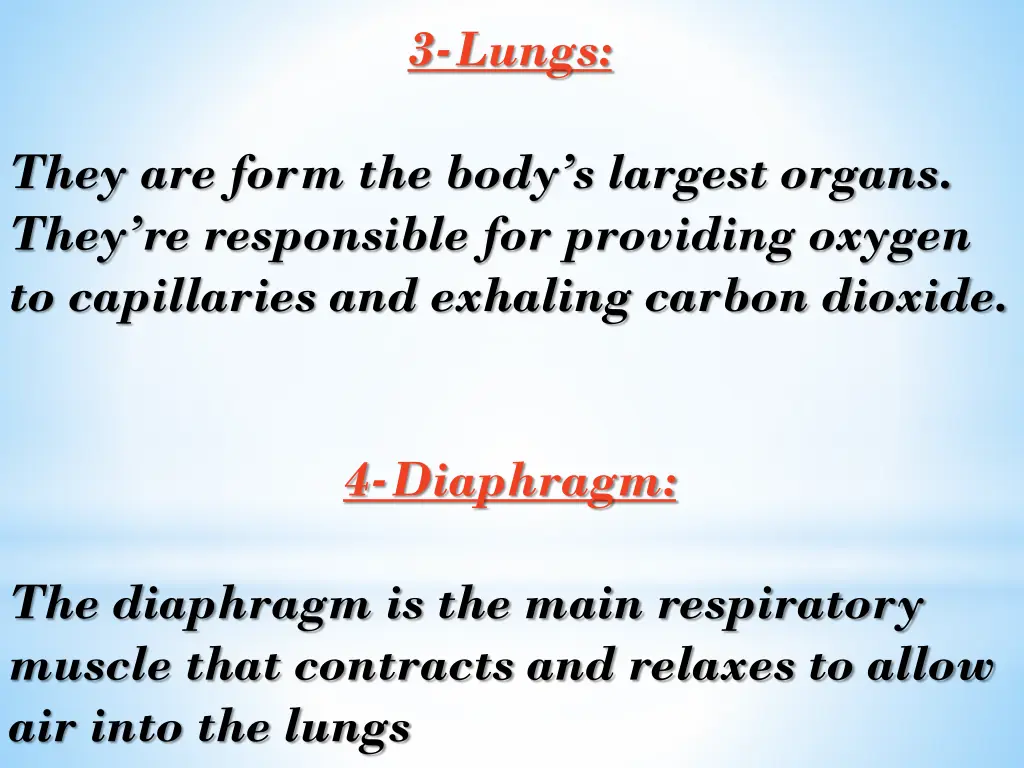 3 lungs