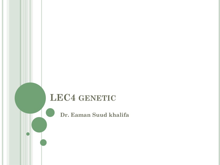 lec4 genetic