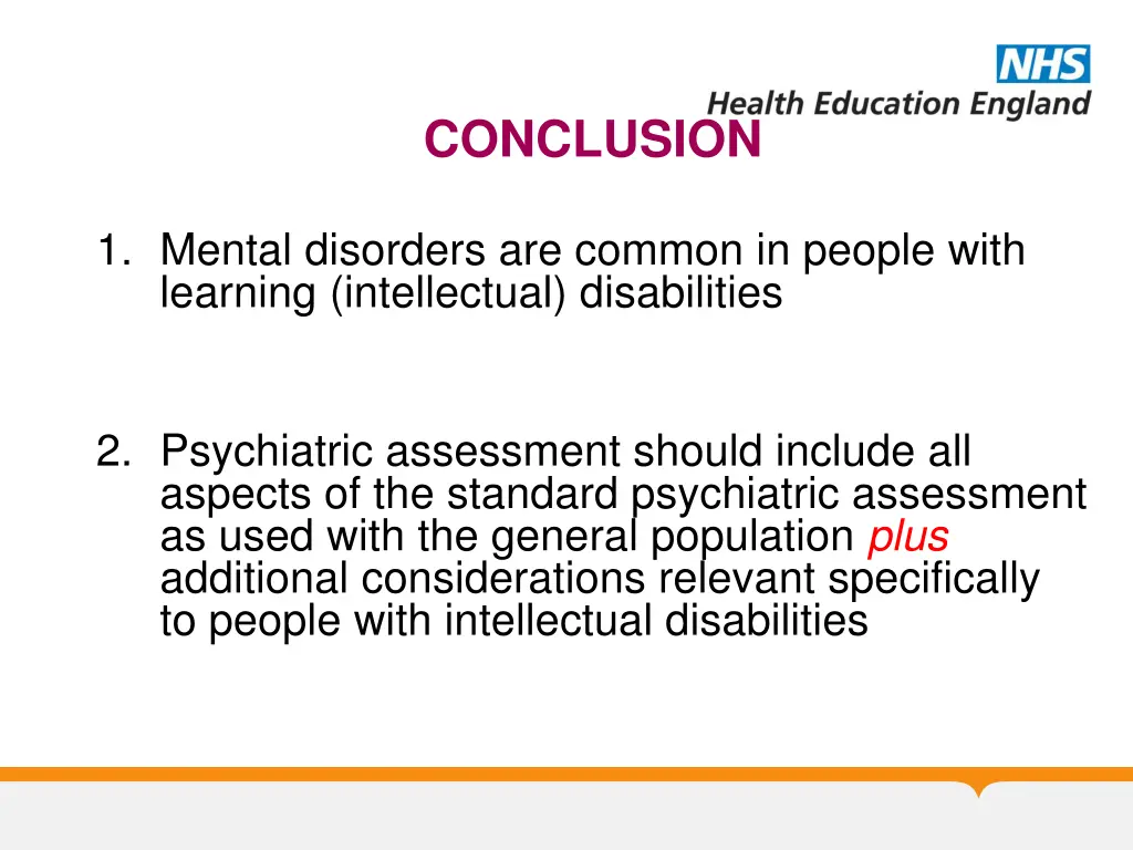 conclusion