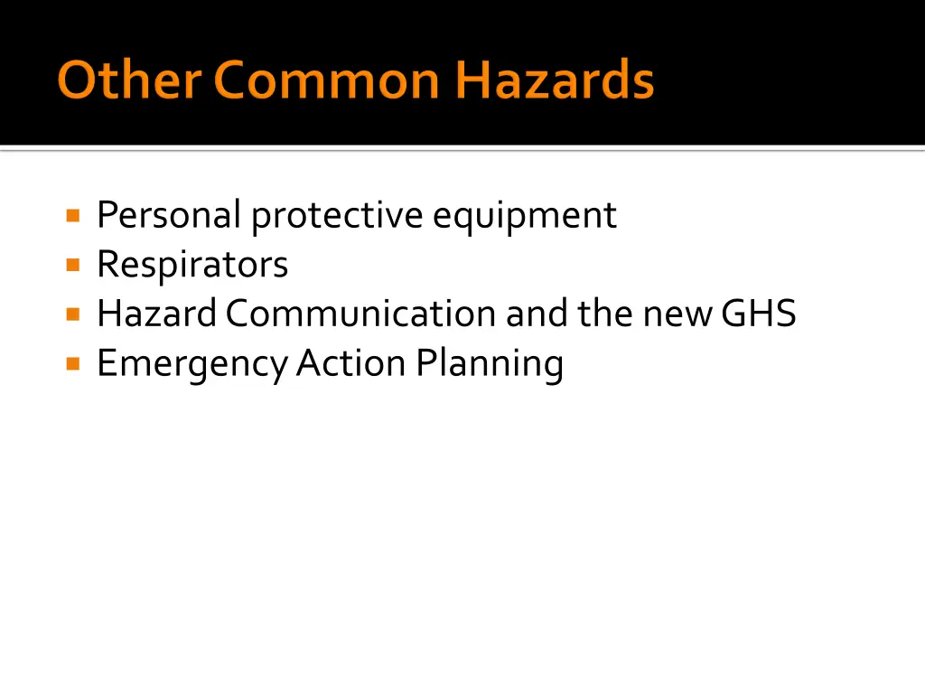 personal protective equipment respirators hazard