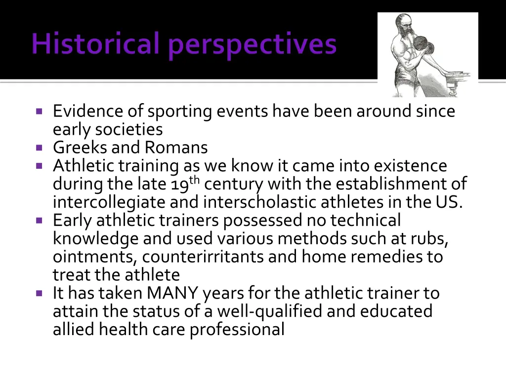 evidence of sporting events have been around
