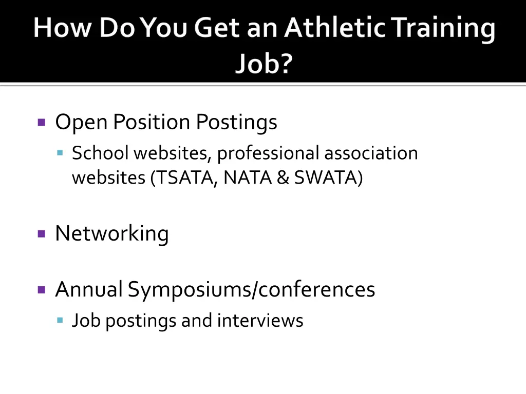 open position postings school websites