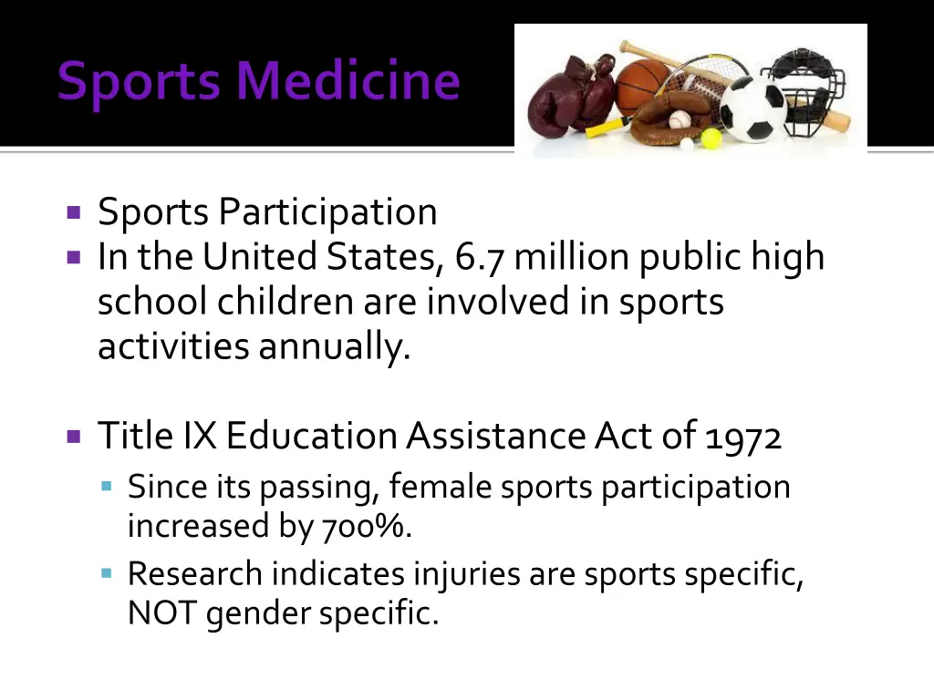 sports participation in the united states
