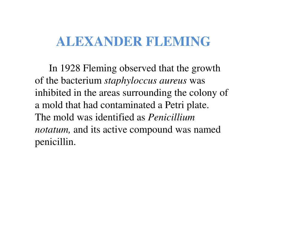 alexander fleming