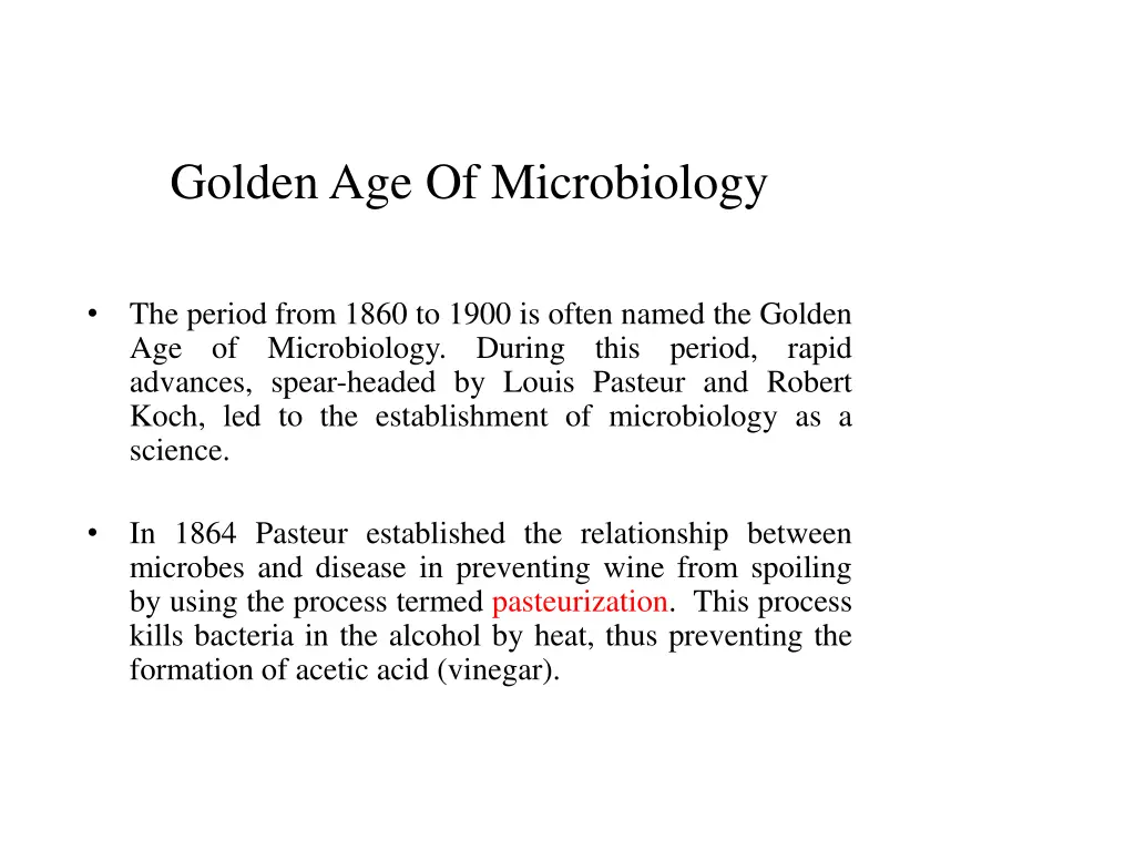 golden age of microbiology