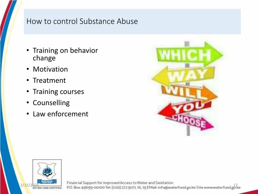 how to control substance abuse