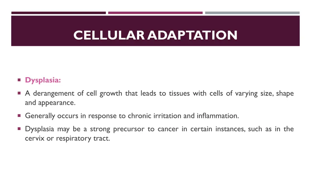 cellular adaptation 7