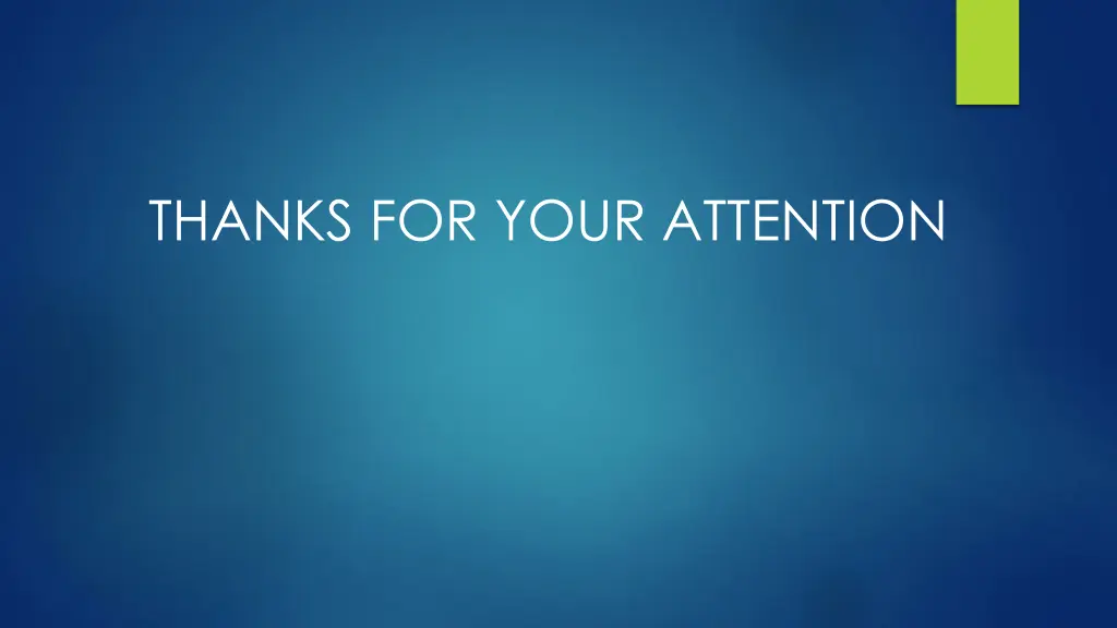 thanks for your attention