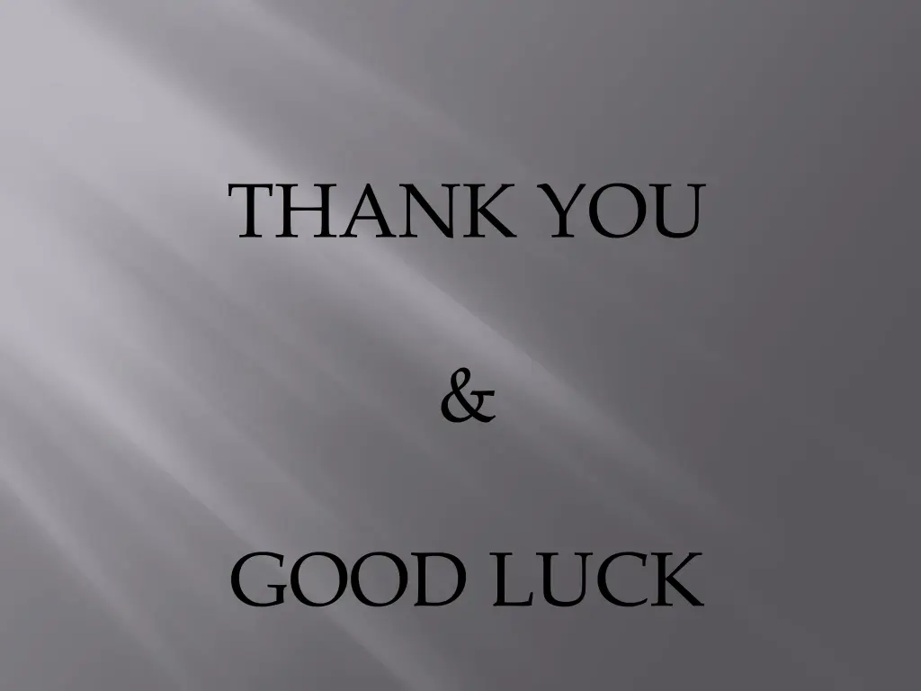 thank you
