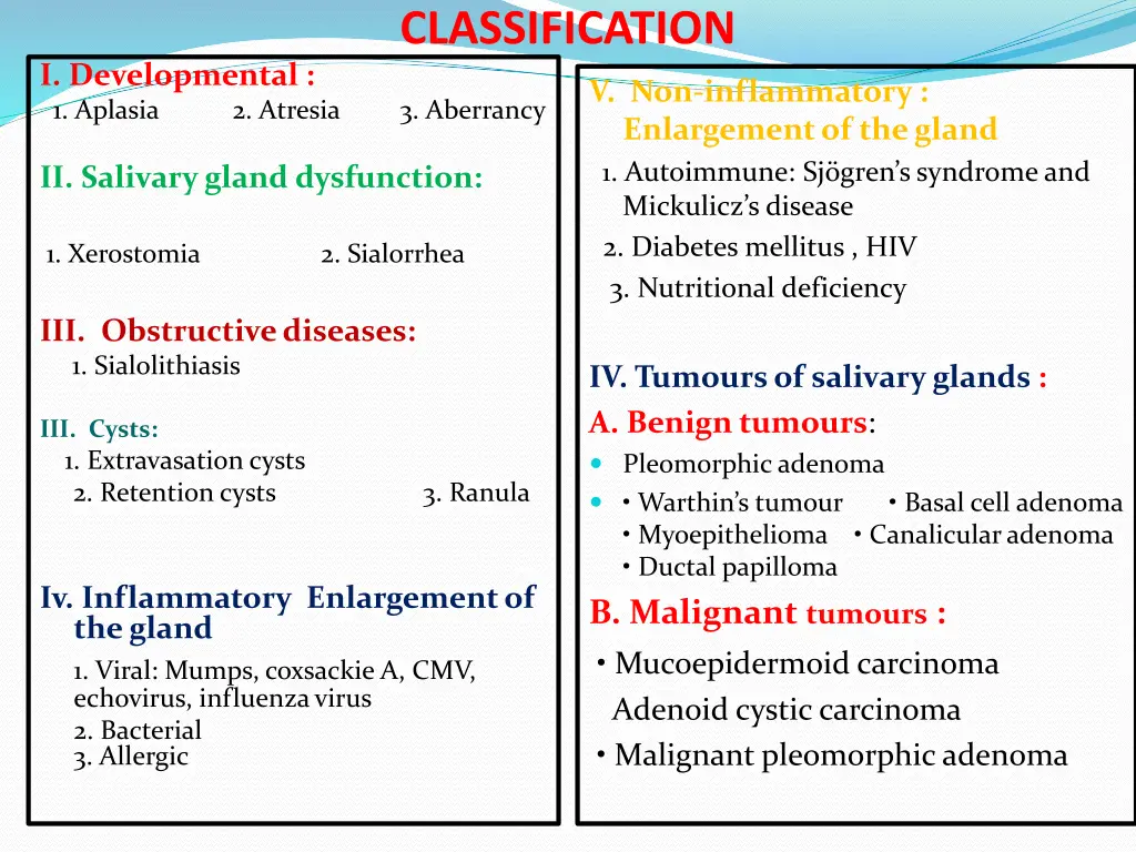 classification