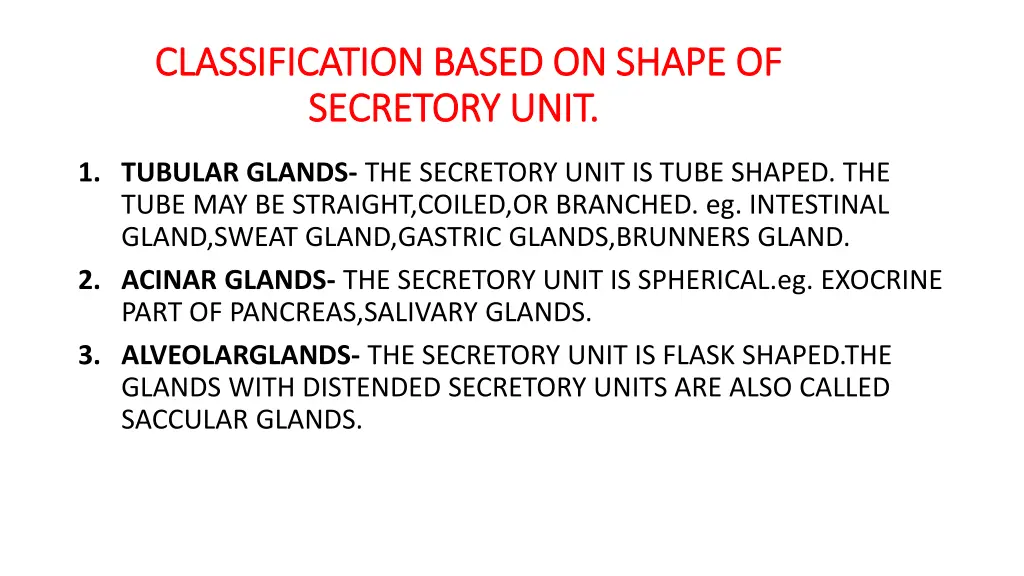 classification based on shape of classification