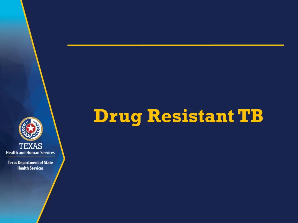 drug resistant tb