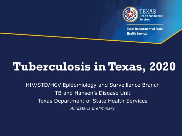 tuberculosis in texas 2020