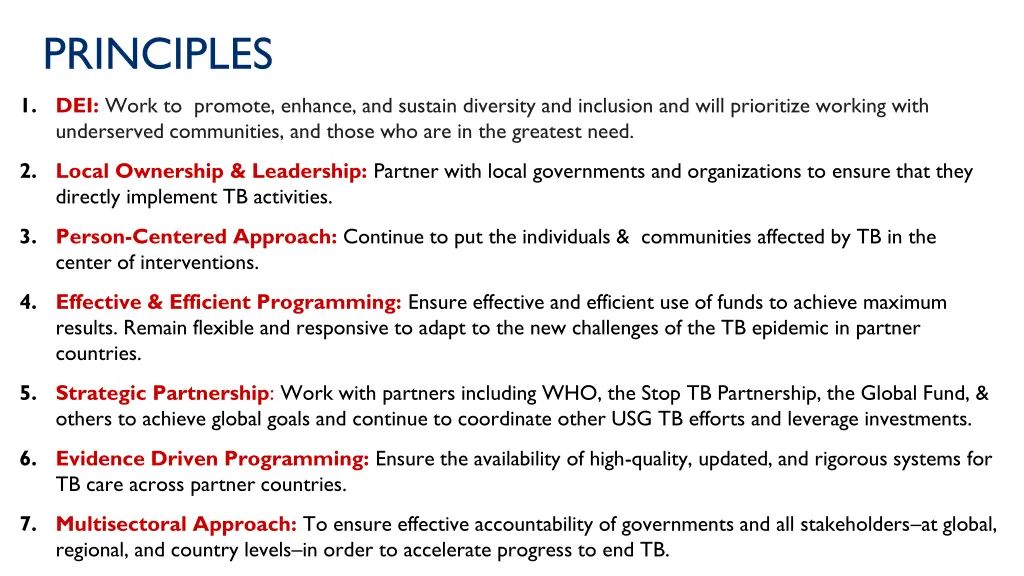 principles 1 dei work to promote enhance