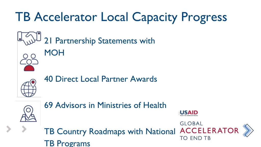 tb accelerator local capacity progress