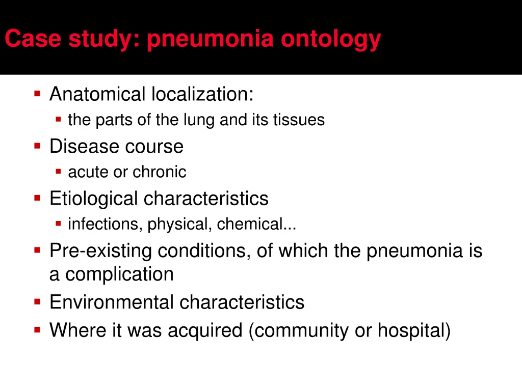 case study pneumonia ontology 1