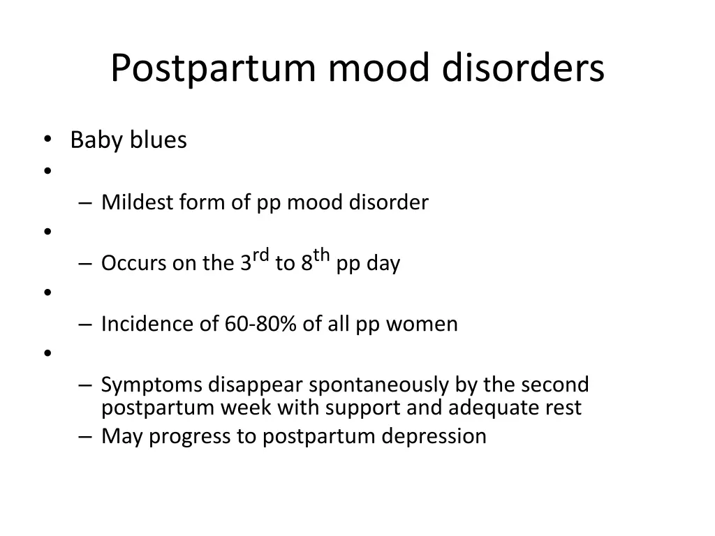 postpartum mood disorders 1