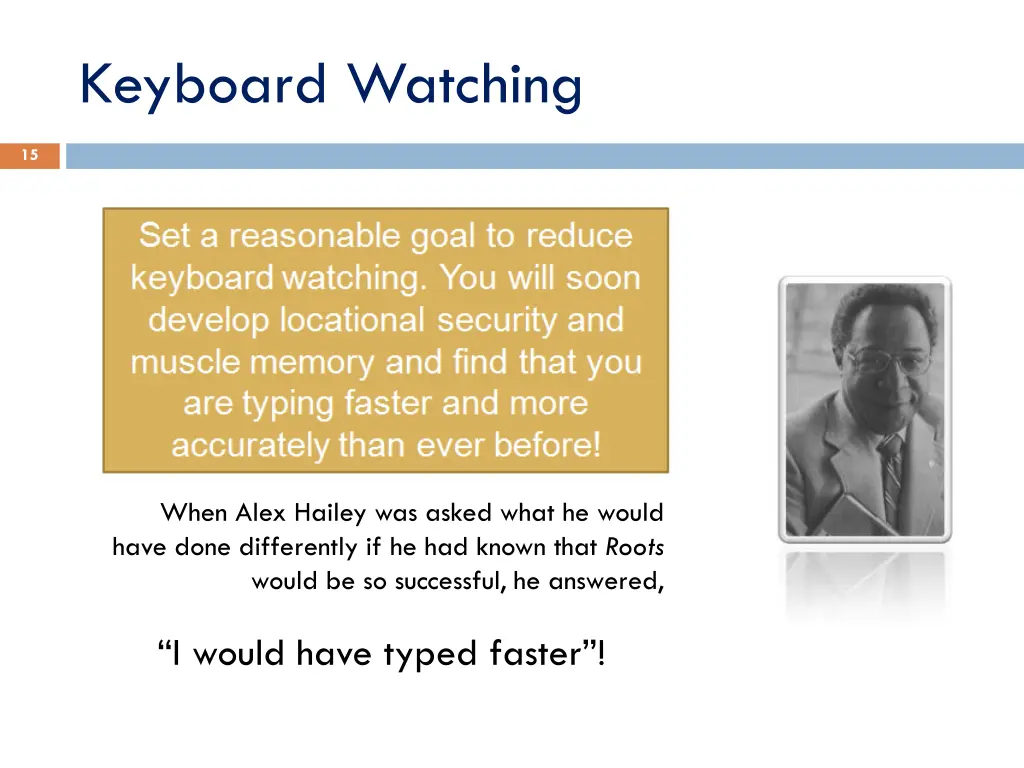 keyboard watching