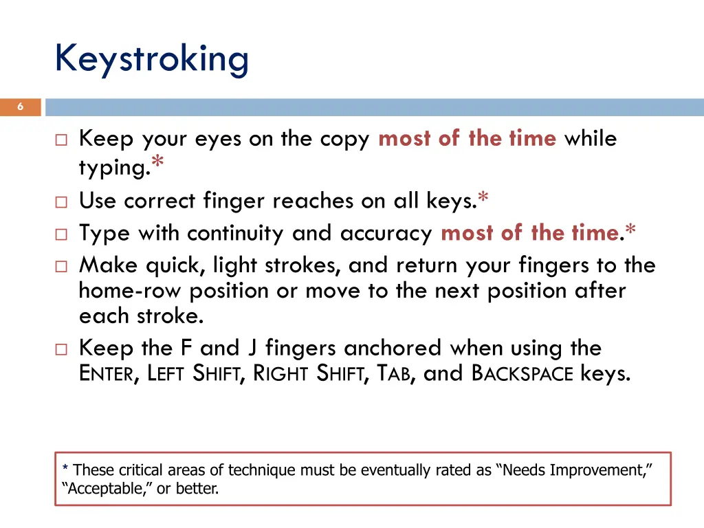 keystroking