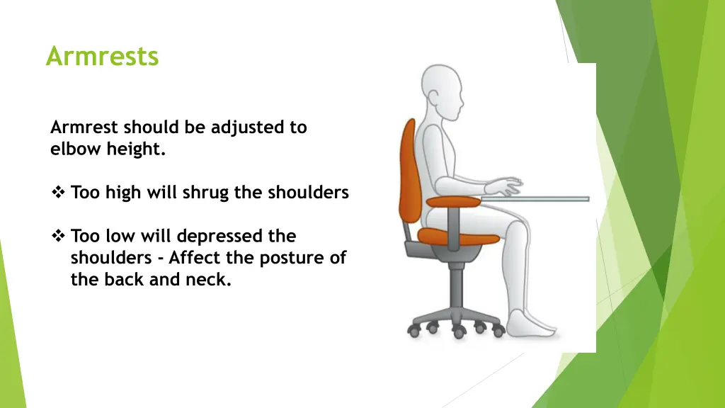 armrests