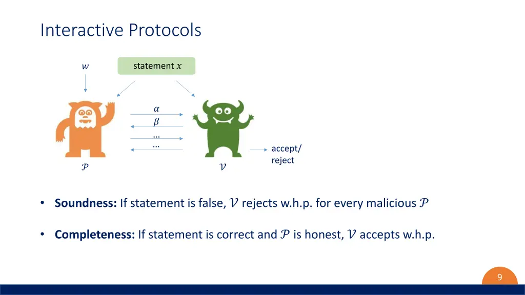 interactive protocols
