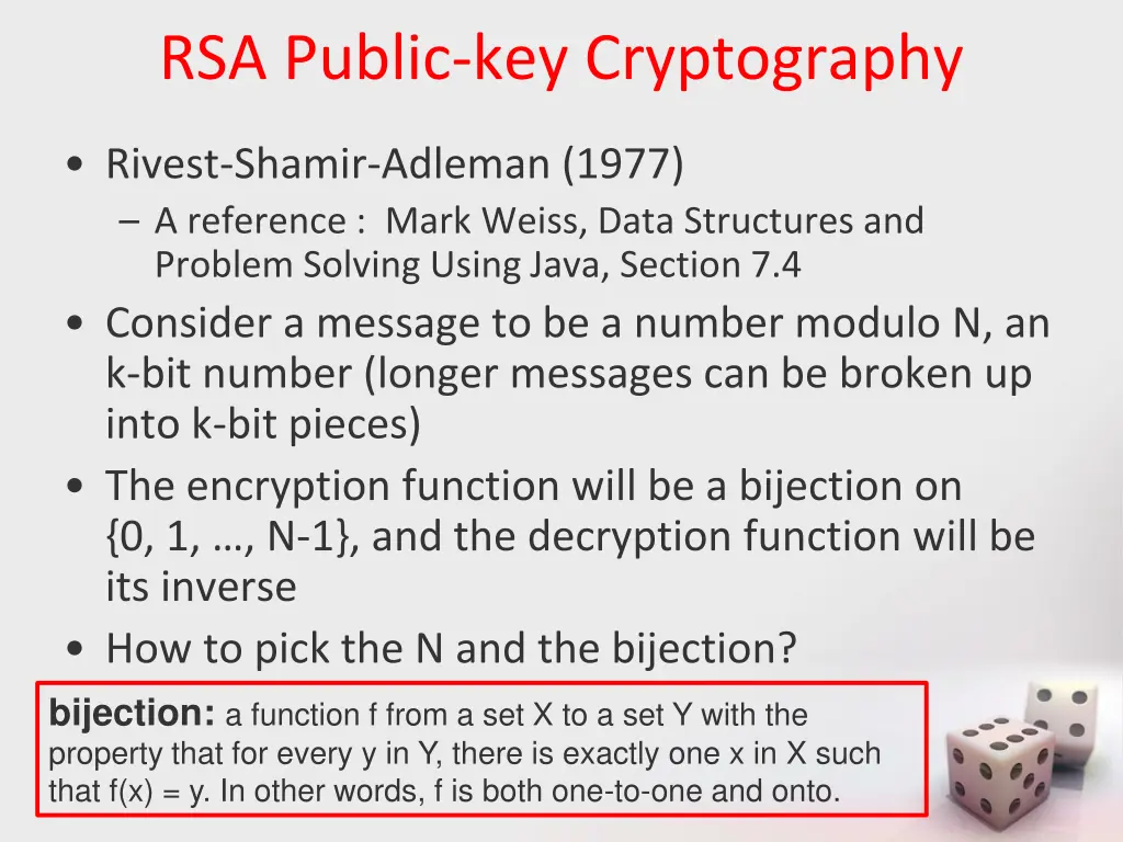rsa public key cryptography