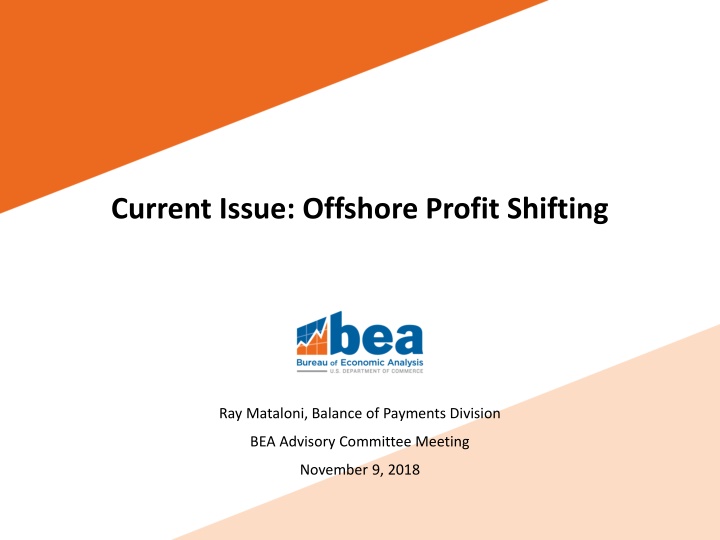 current issue offshore profit shifting