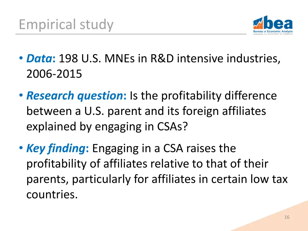 empirical study