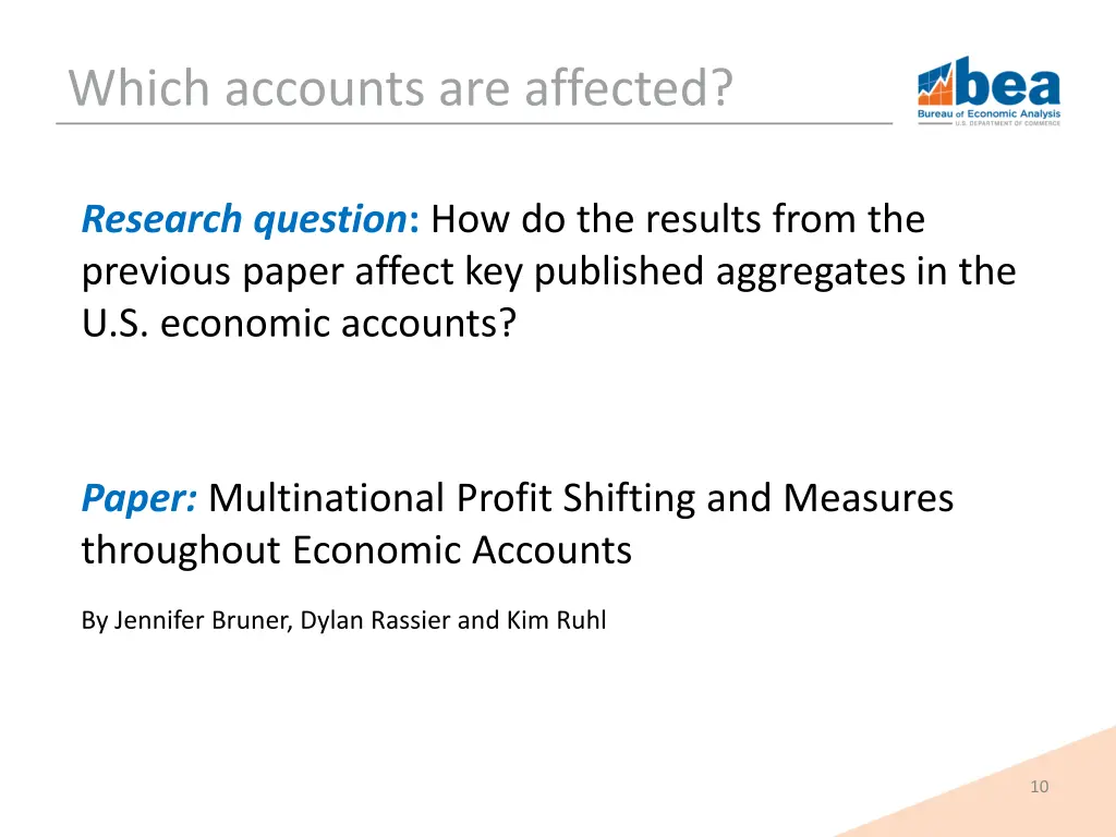 which accounts are affected