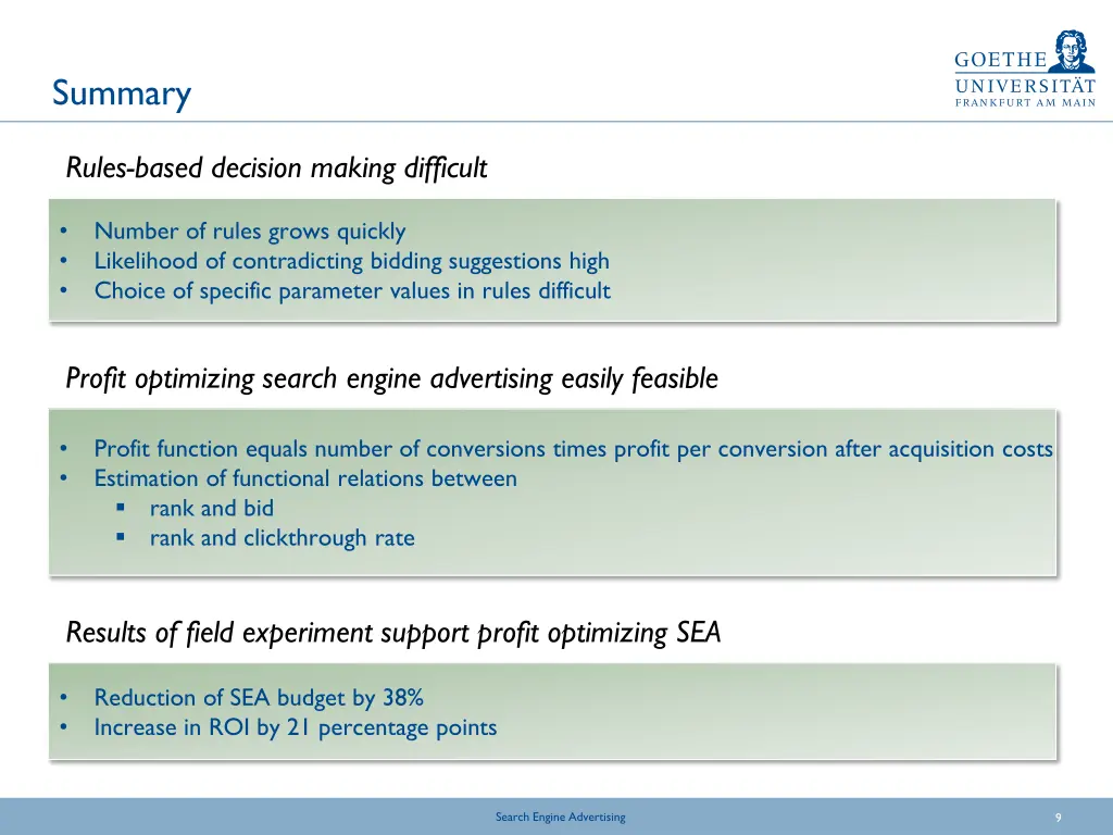 summary