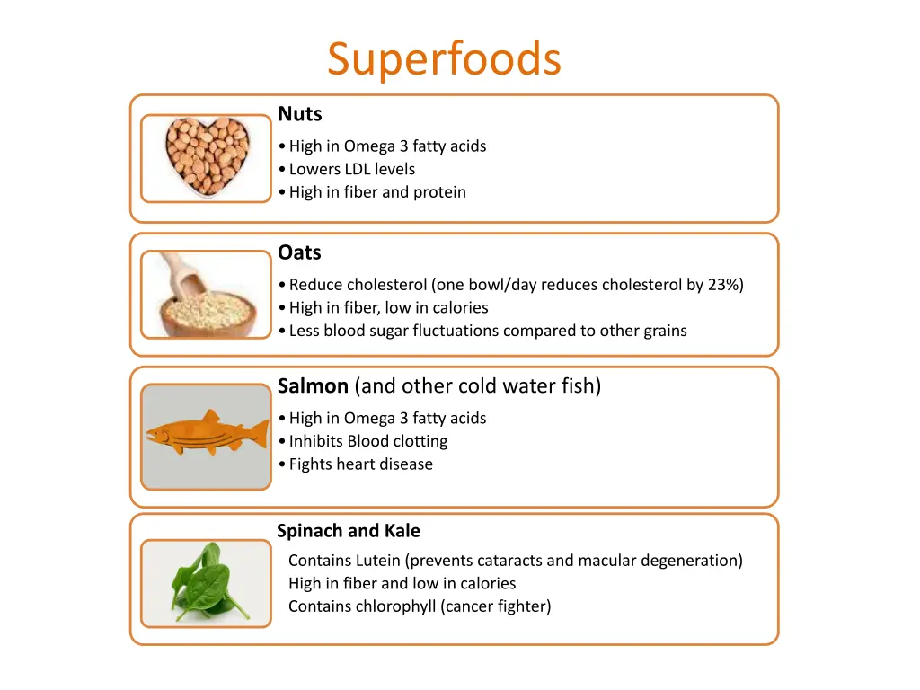 program 4 healthy food choices superfoods 1