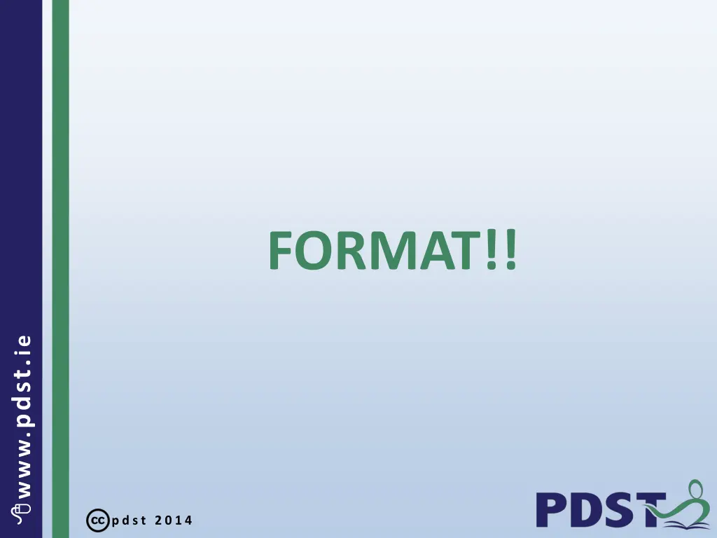 format
