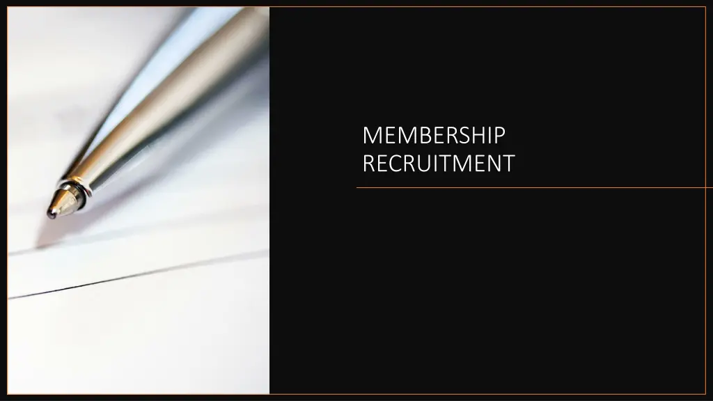 membership recruitment