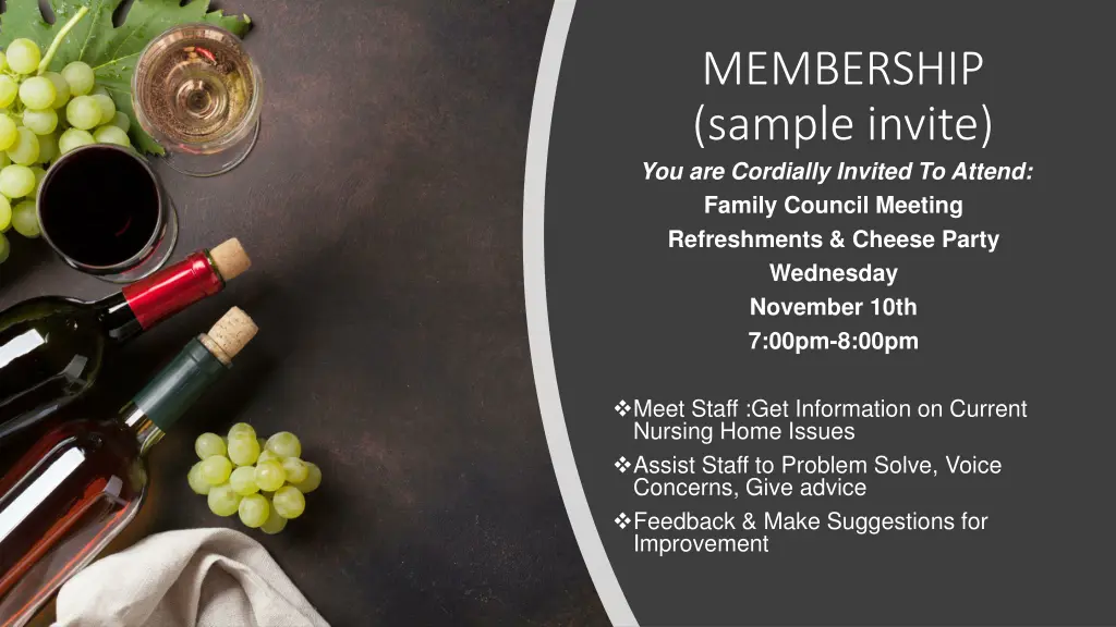 membership sample invite you are cordially