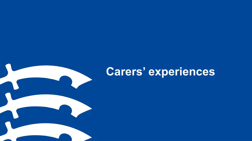 carers experiences