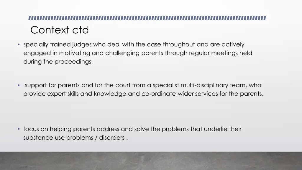 context ctd 1