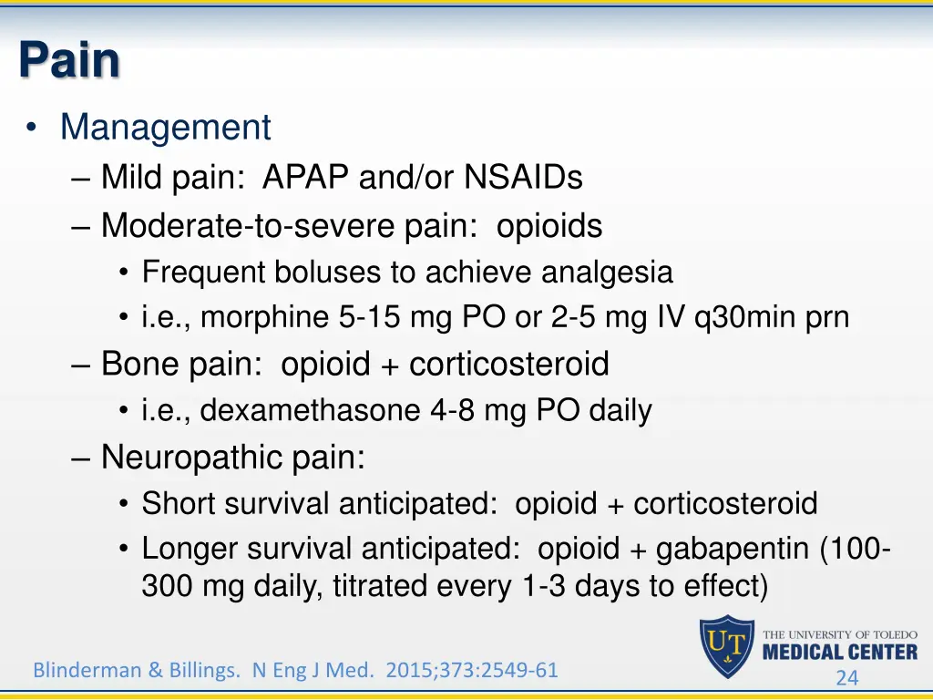 pain management mild pain apap and or nsaids