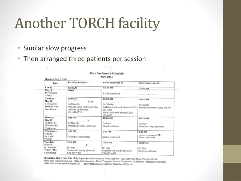 another torch facility