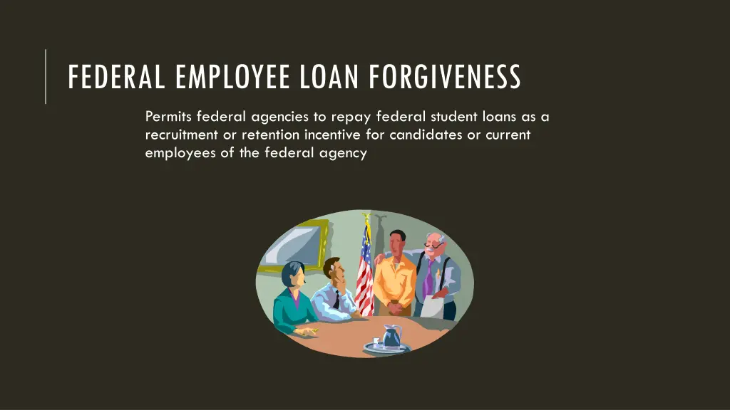 federal employee loan forgiveness