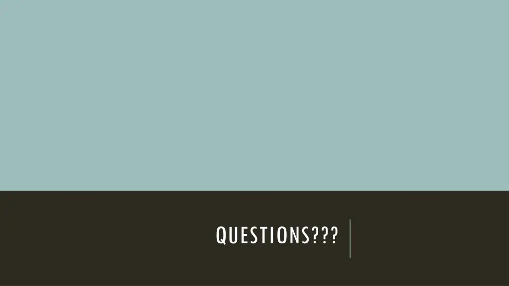 questions