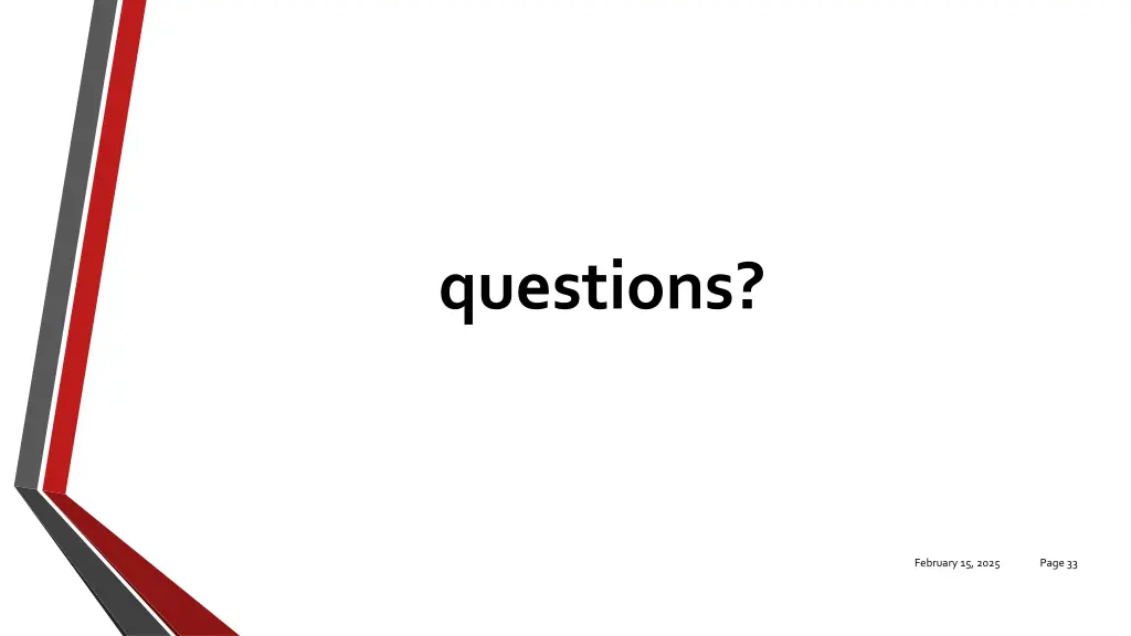 questions