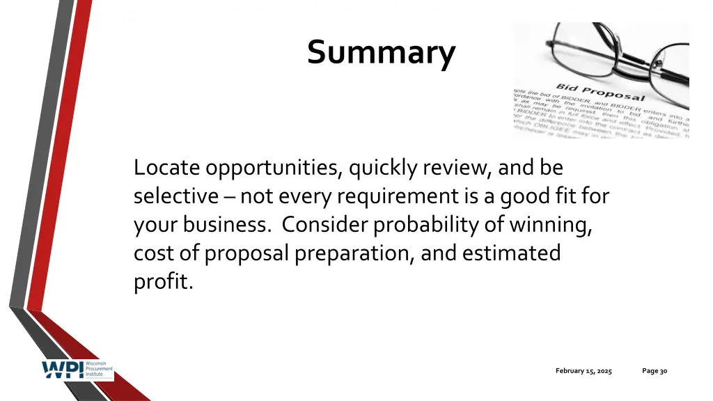 summary