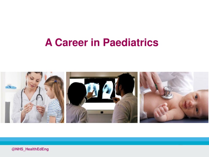 a career in paediatrics