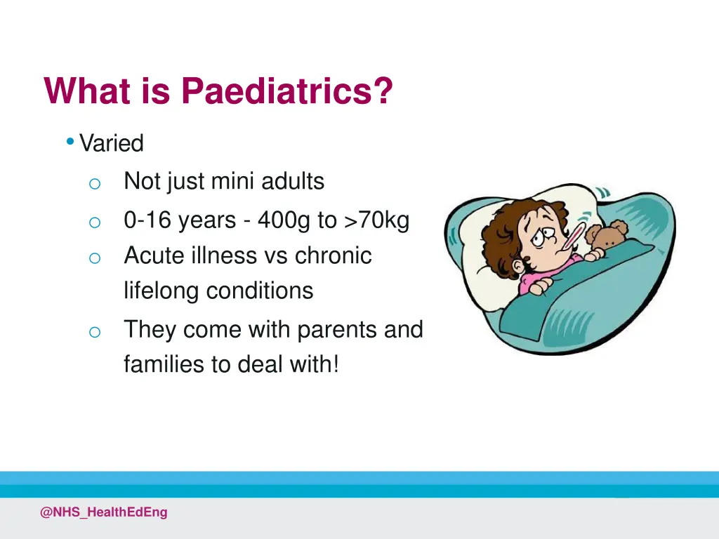 what is paediatrics