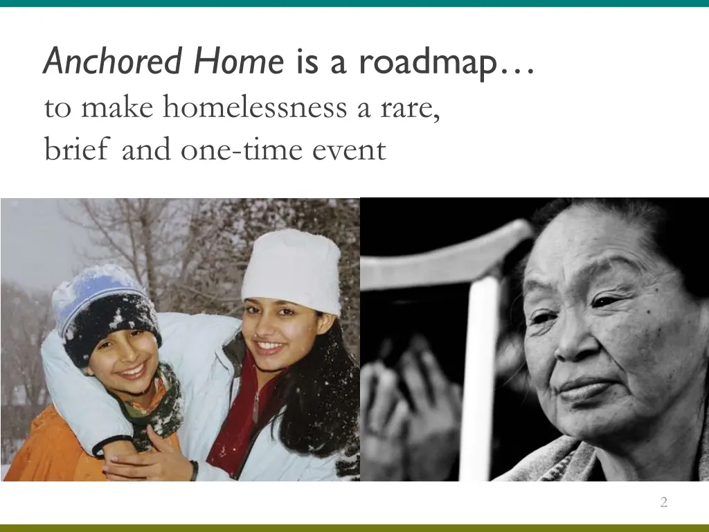 anchored home is a roadmap to make homelessness