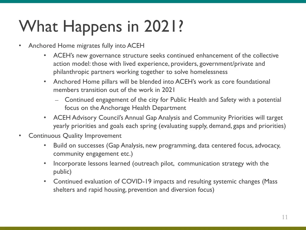 what happens in 2021
