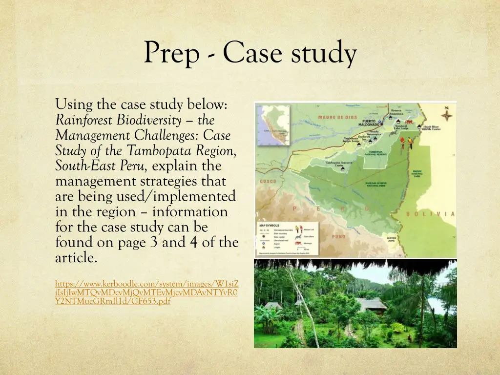 prep case study