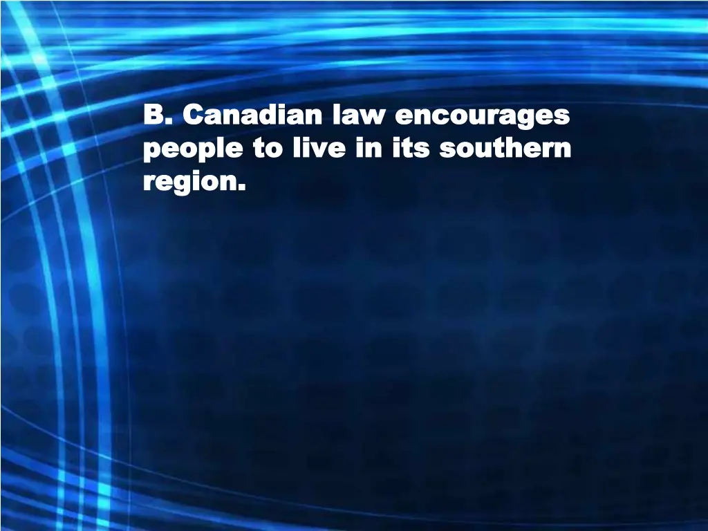 b canadian law encourages b canadian