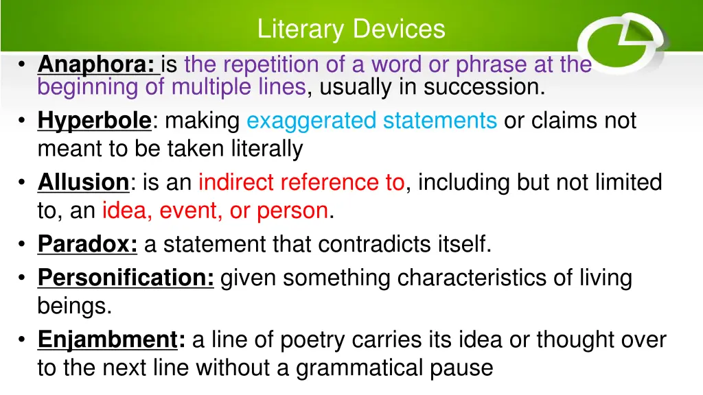 literary devices
