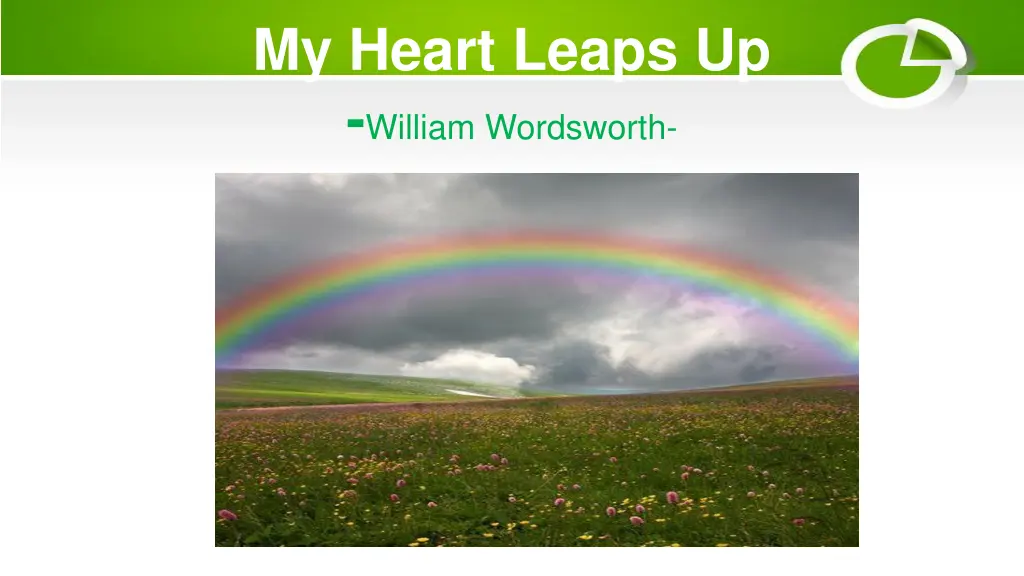 my heart leaps up william wordsworth